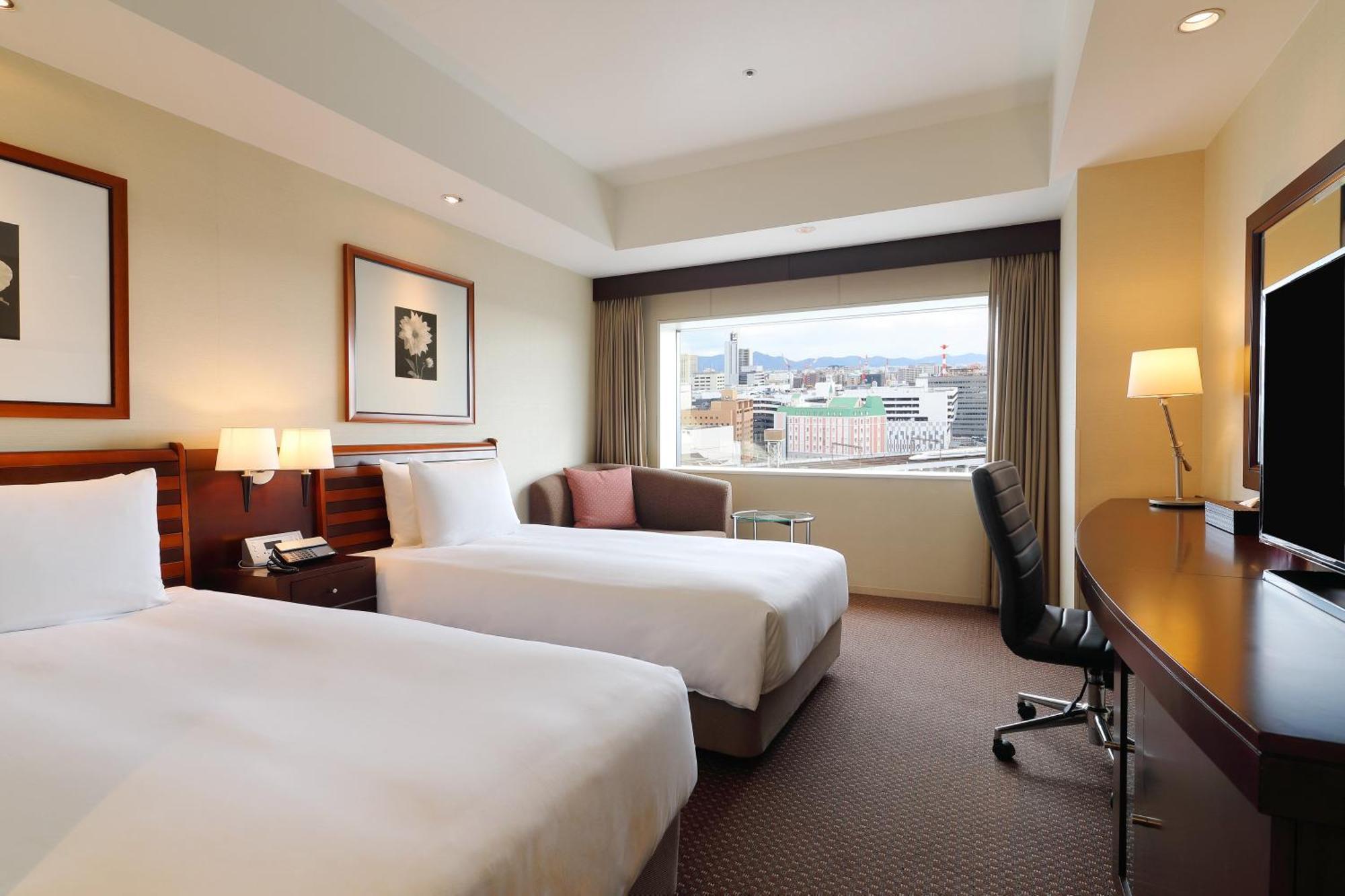 Ana Crowne Plaza Okayama By Ihg Hotell Exteriör bild