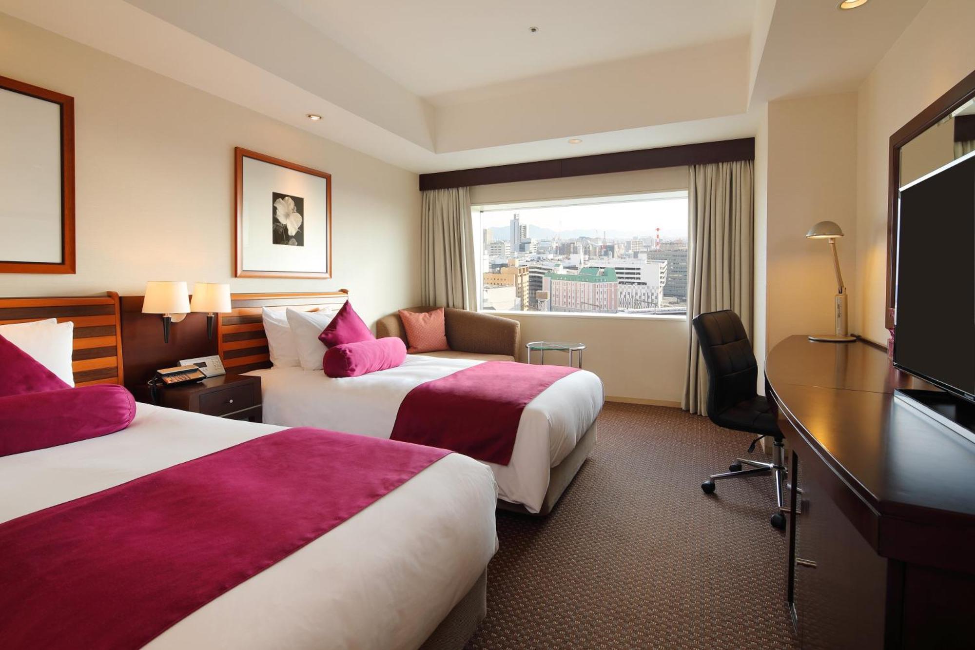 Ana Crowne Plaza Okayama By Ihg Hotell Exteriör bild